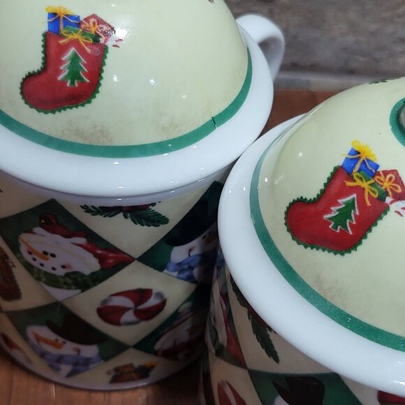 MSI Snowman Coffee Tea Mugs with Lid Set of 2 - Picture 10 of 12